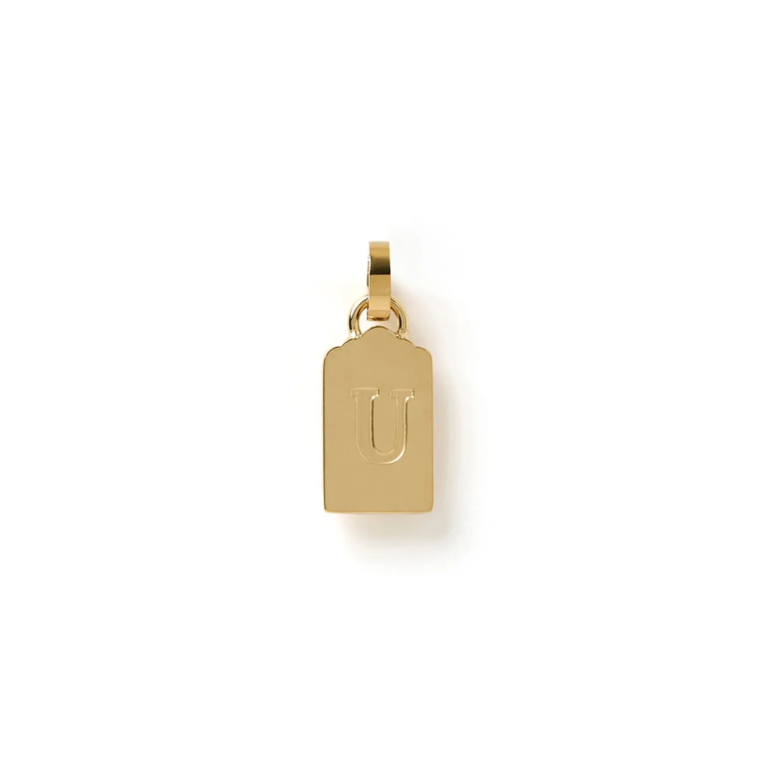 Letter Tag Charm