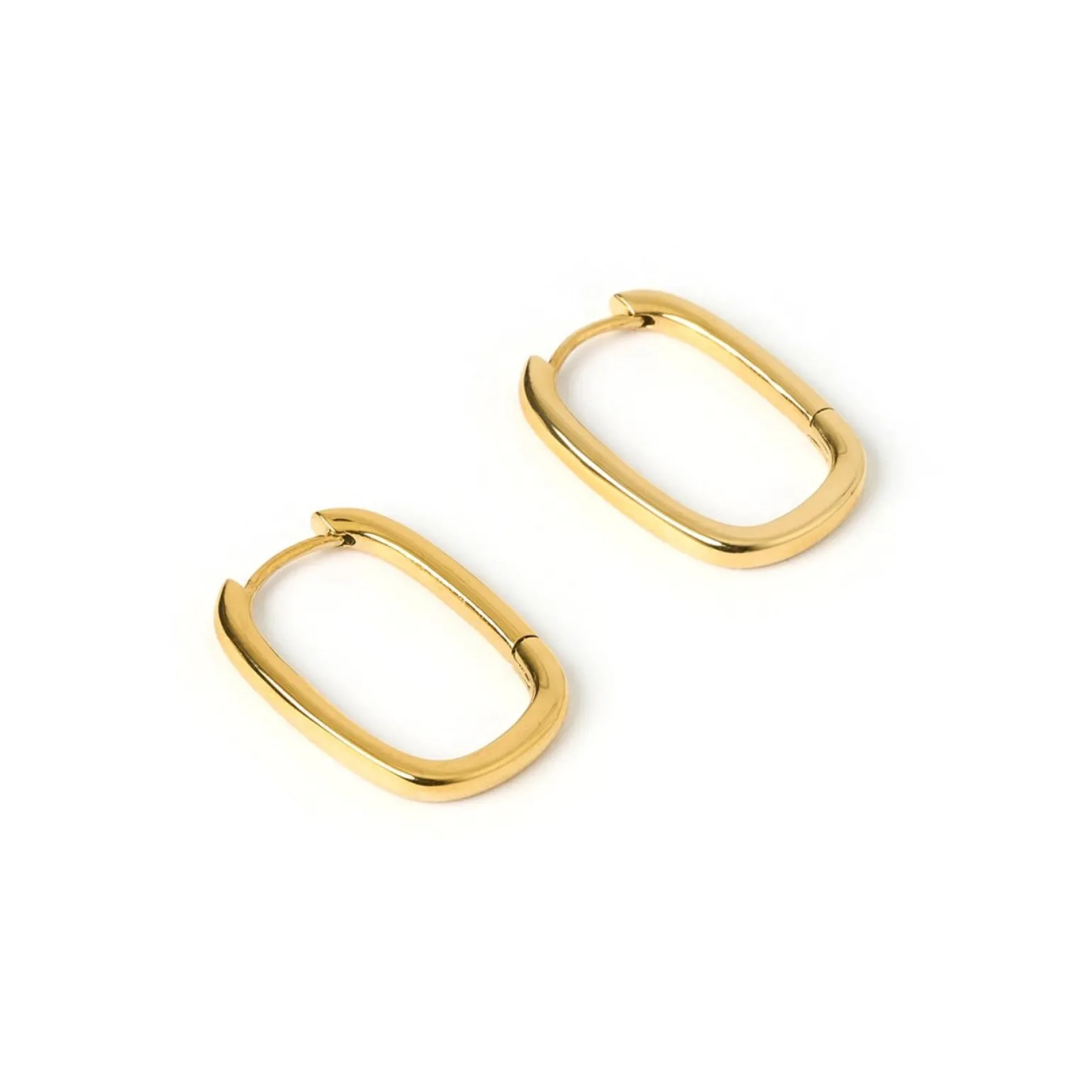 Link-Up Gold Hoop Huggies - Large