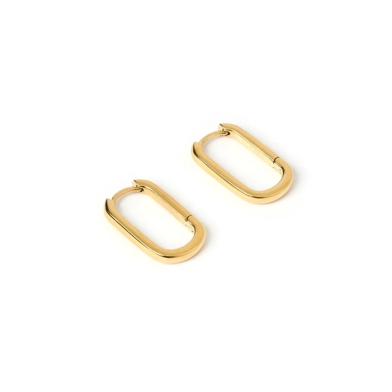 Link-Up Gold Hoop Huggies - Medium