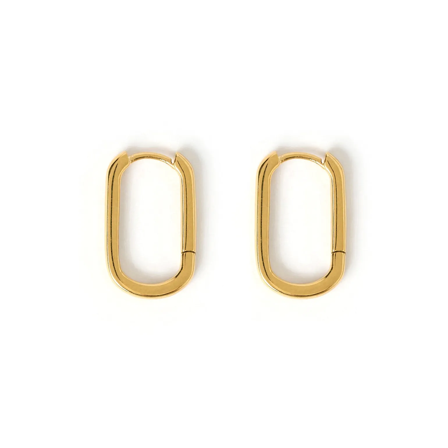 Link-Up Gold Hoop Huggies - Large