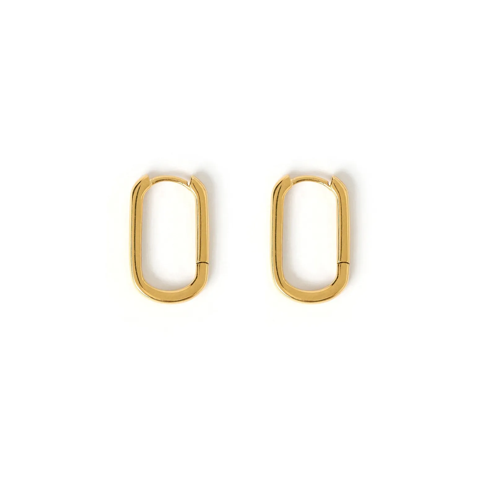 Link-Up Gold Hoop Huggies - Medium