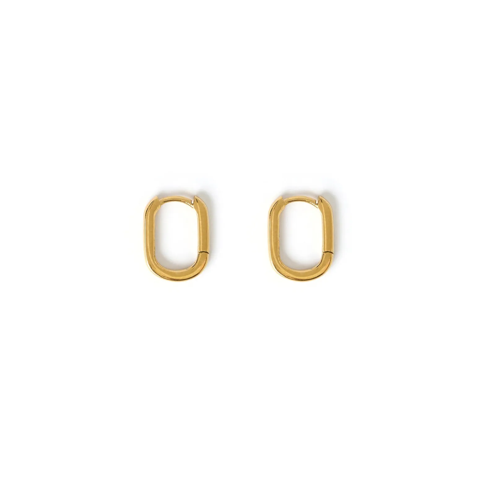 Link-Up Gold Hoop Huggies - Small