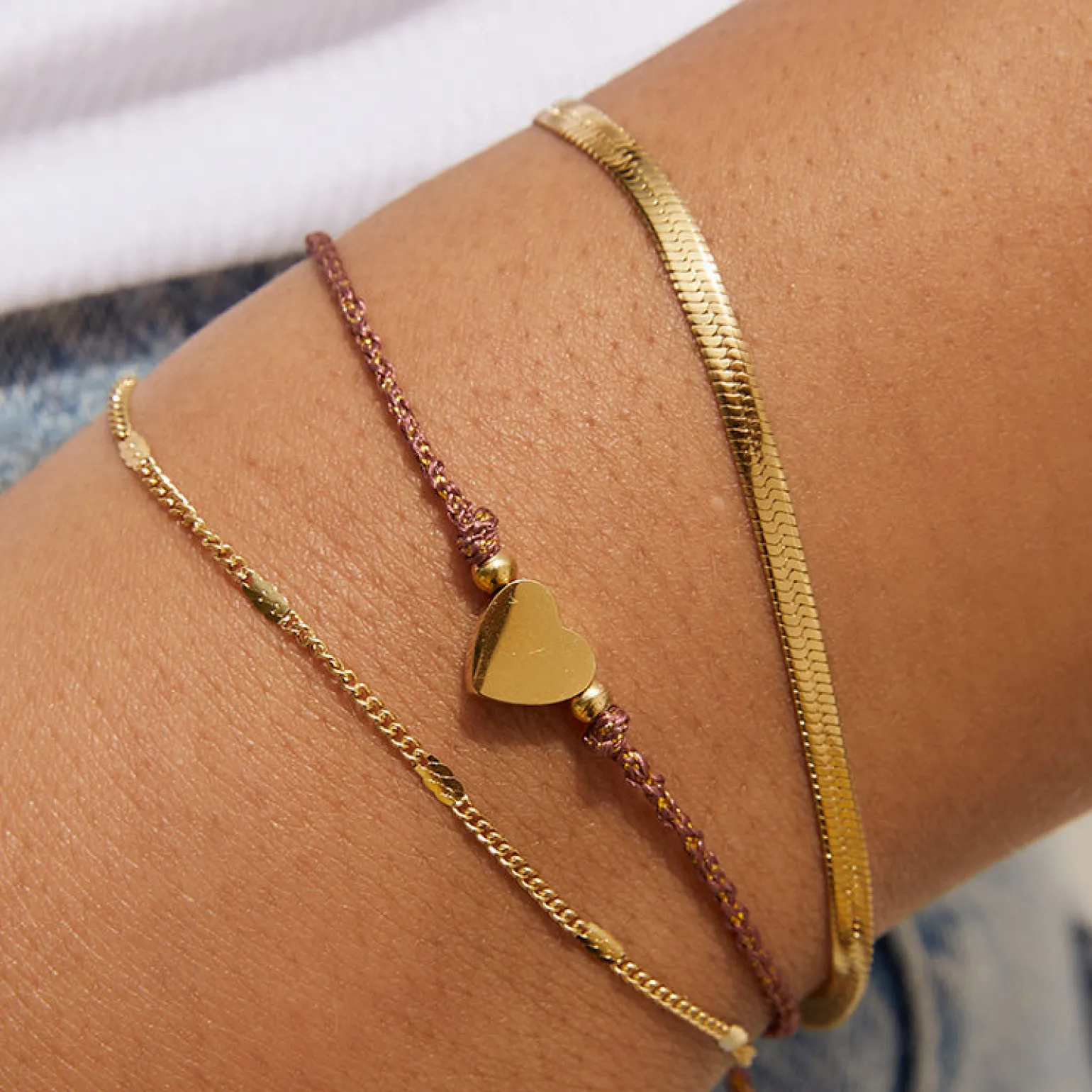 Love Me Bracelet - Plum