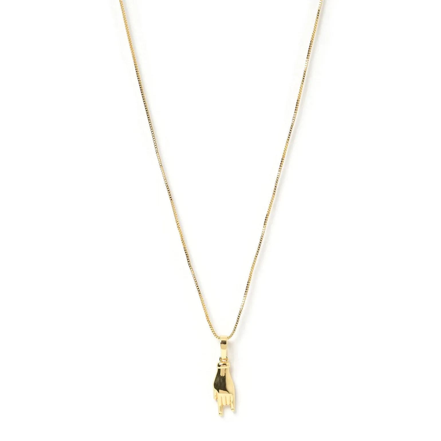 Mano Gold Charm Necklace