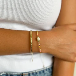 Marley Gold and Pearl Bracelet