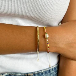 Marley Gold and Pearl Bracelet