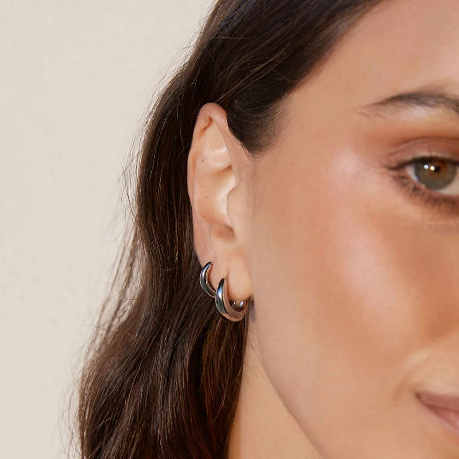 Max Silver Earrings