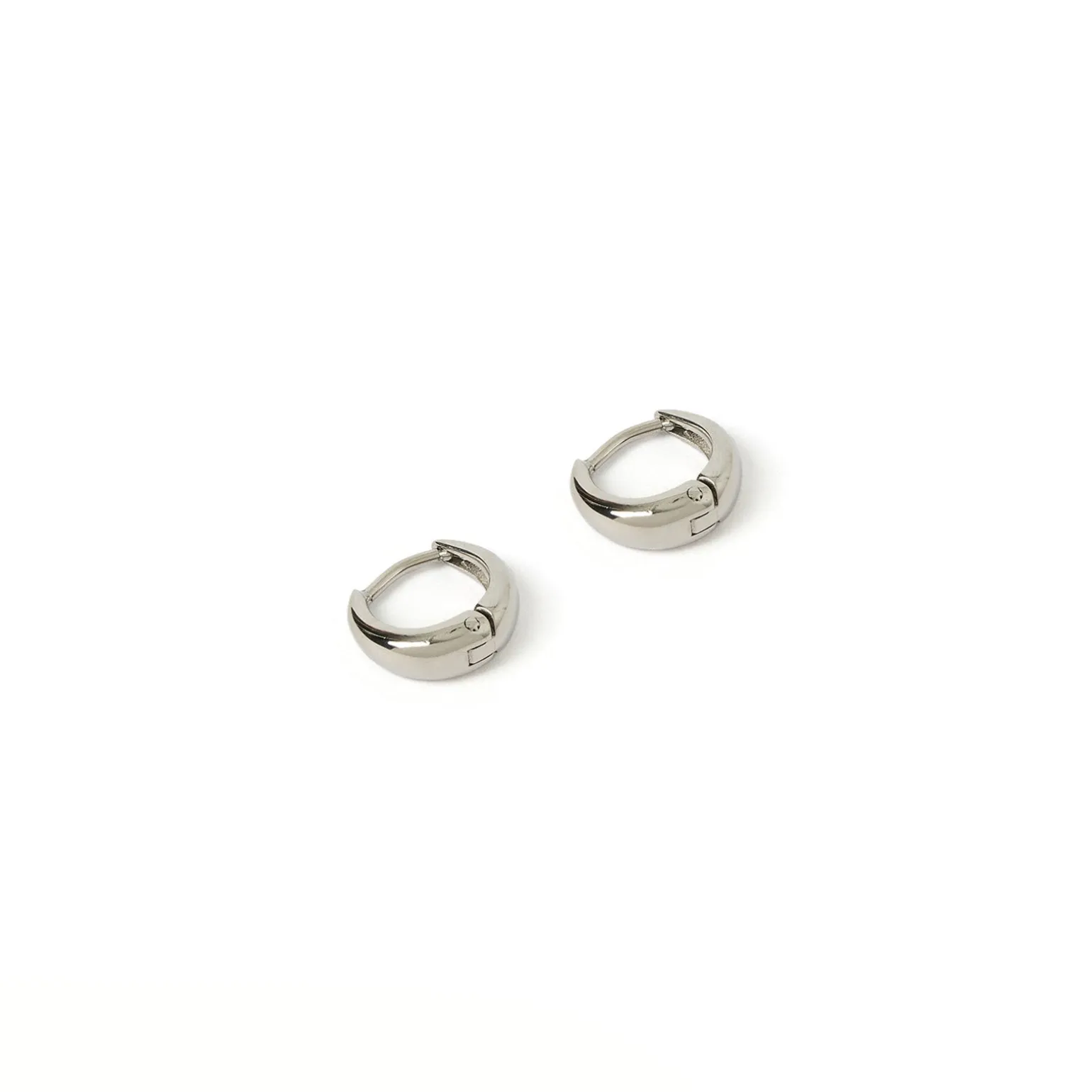 Max Silver Earrings