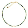 Mila Gemstone Necklace - Clinozoisite
