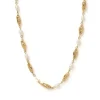 Mimi Pearl and Gold Necklace