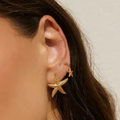 Mini Siesta Gold Earrings