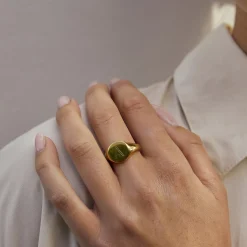 Miro Gold Signet Ring