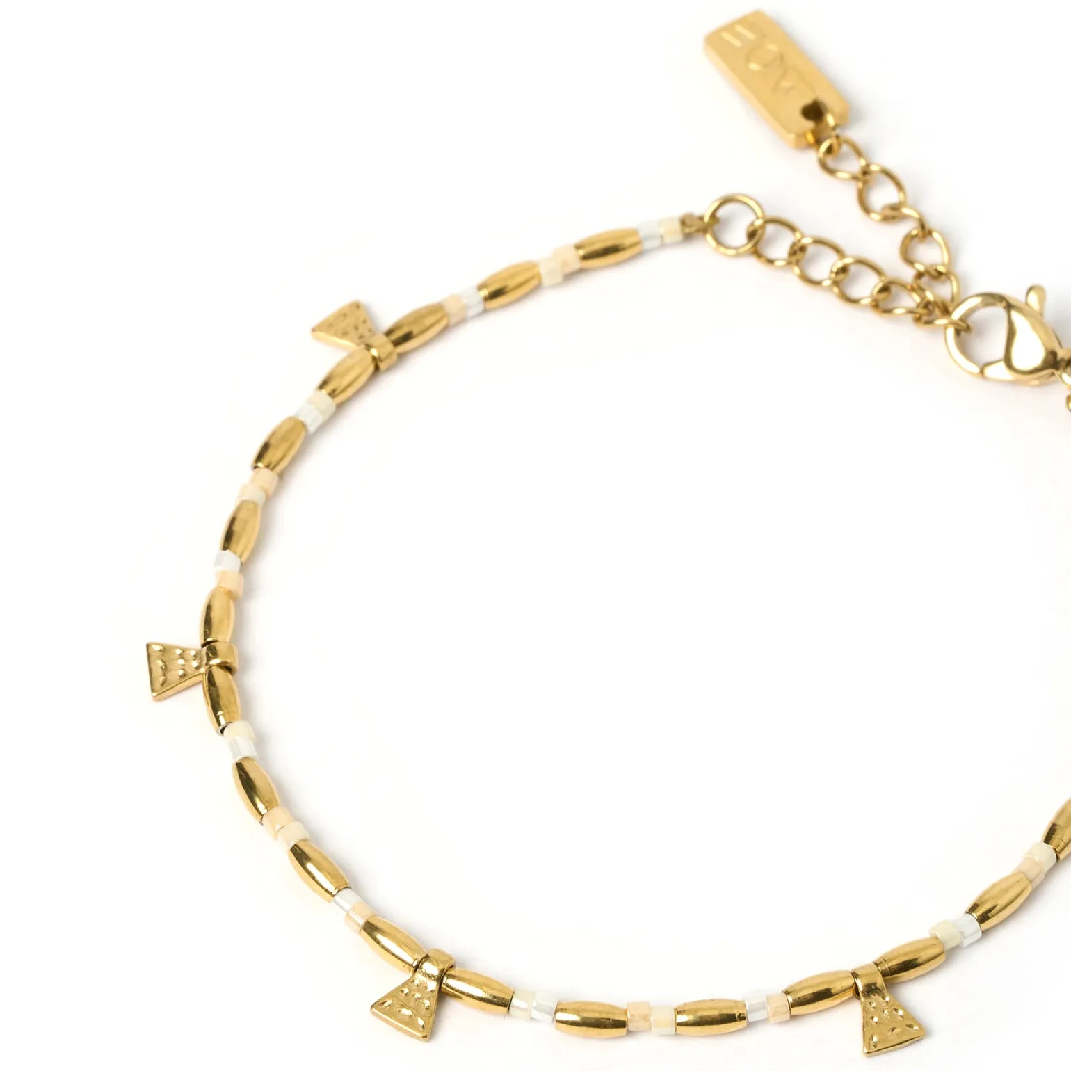 Natalia Gold Bracelet - Vanilla