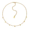 Natalia Gold Necklace - Peony