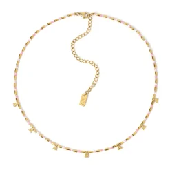 Natalia Gold Necklace - Peony