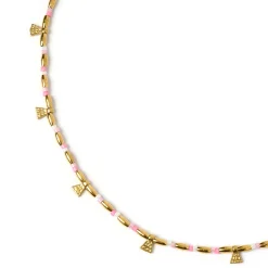 Natalia Gold Necklace - Peony