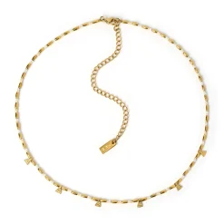 Natalia Gold Necklace - Vanilla