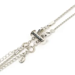 Necklace Stacking Clasp - Silver