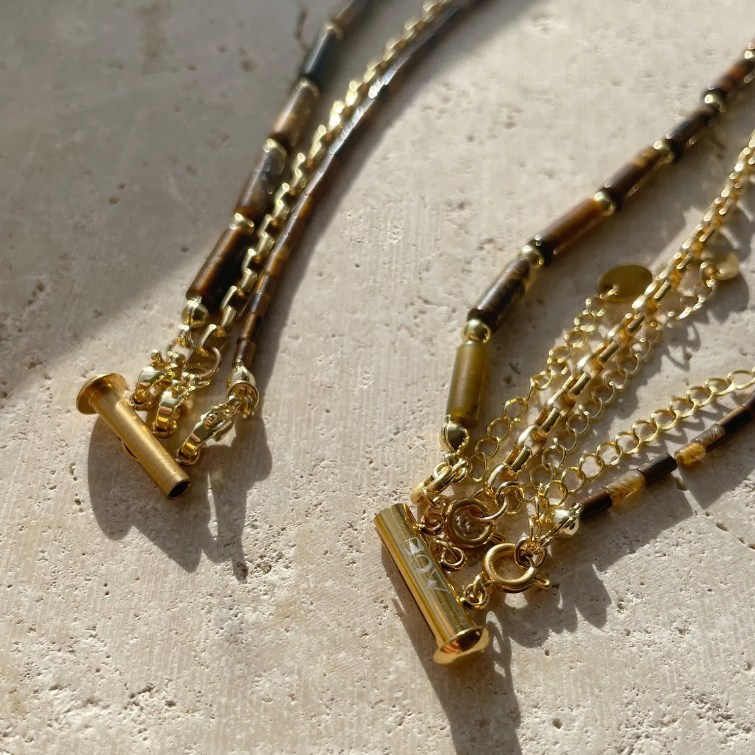 Necklace Stacking Clasp - Silver