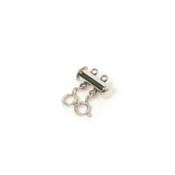 Necklace Stacking Clasp - Silver