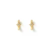Nova Gold Huggie Earrings