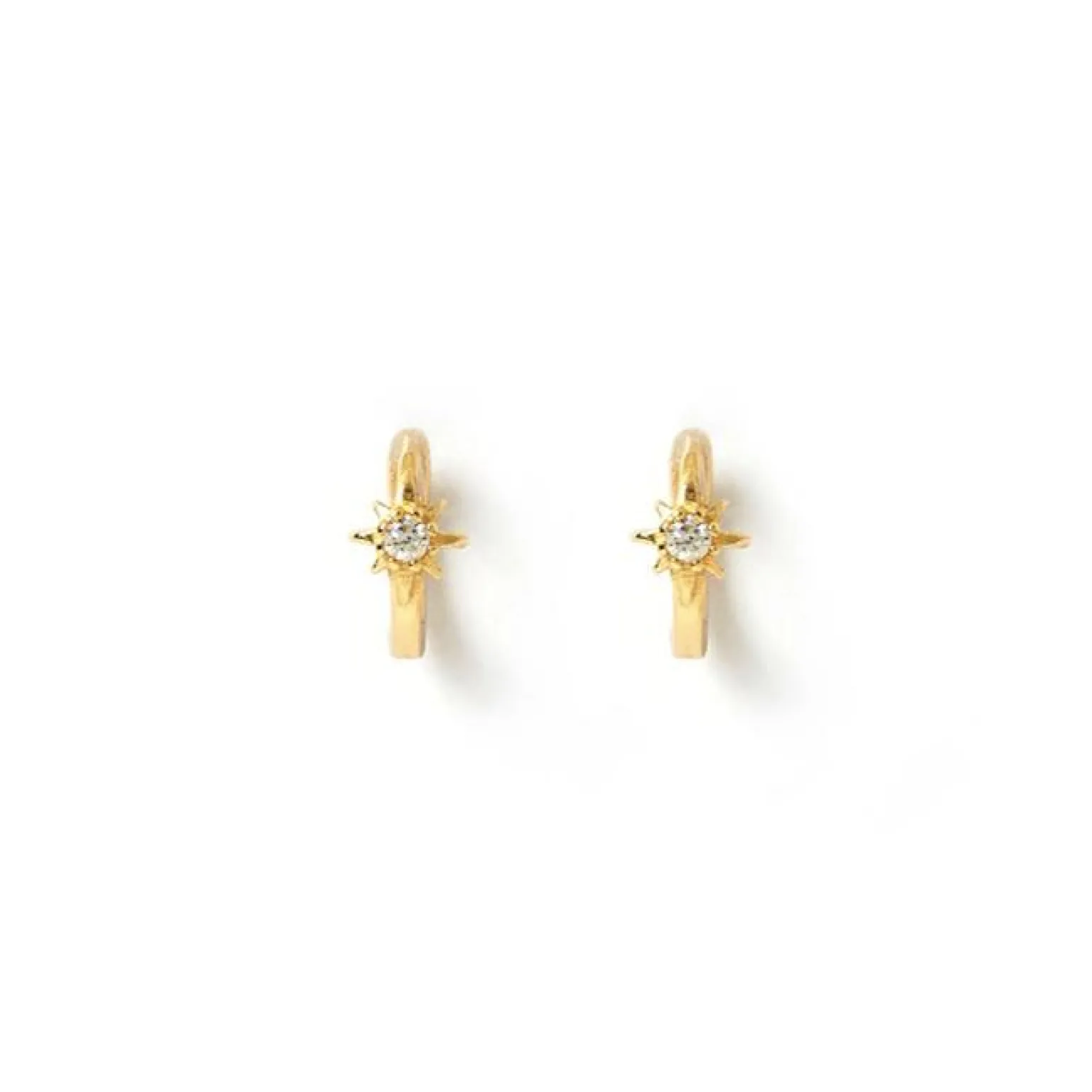 Nova Gold Huggie Earrings