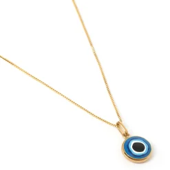 Occhio Gold Charm Necklace