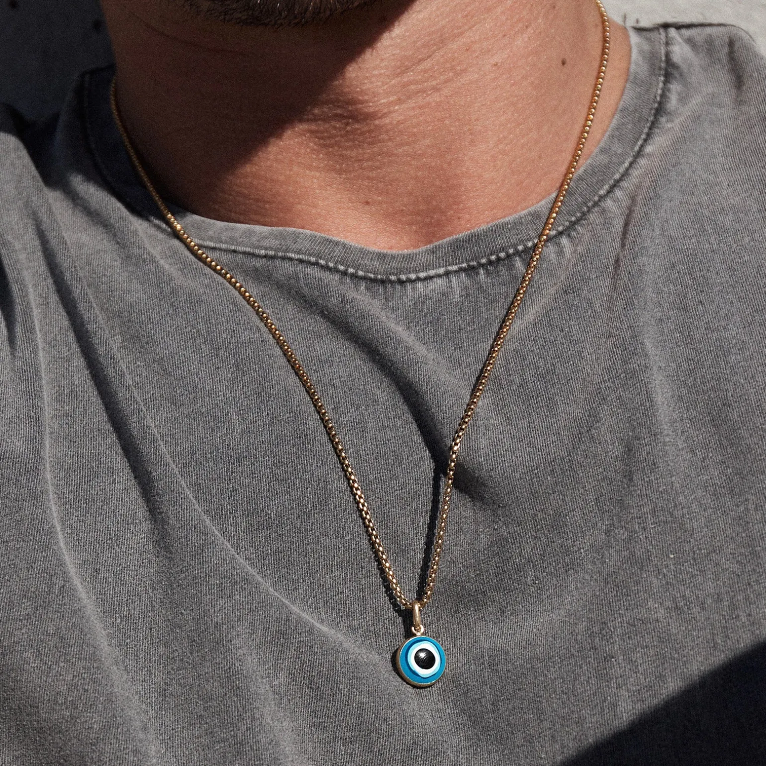Occhio Men's Charm Necklace