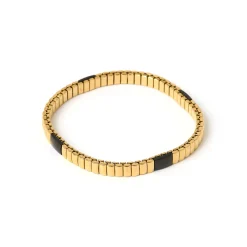 Onyx Bracelet - Two Toned Black