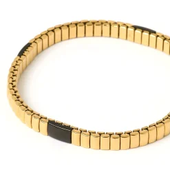 Onyx Bracelet - Two Toned Black