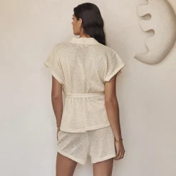 Palermo Shorts Set - Coconut