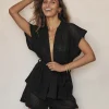 Palermo Shorts Set - Liquorice