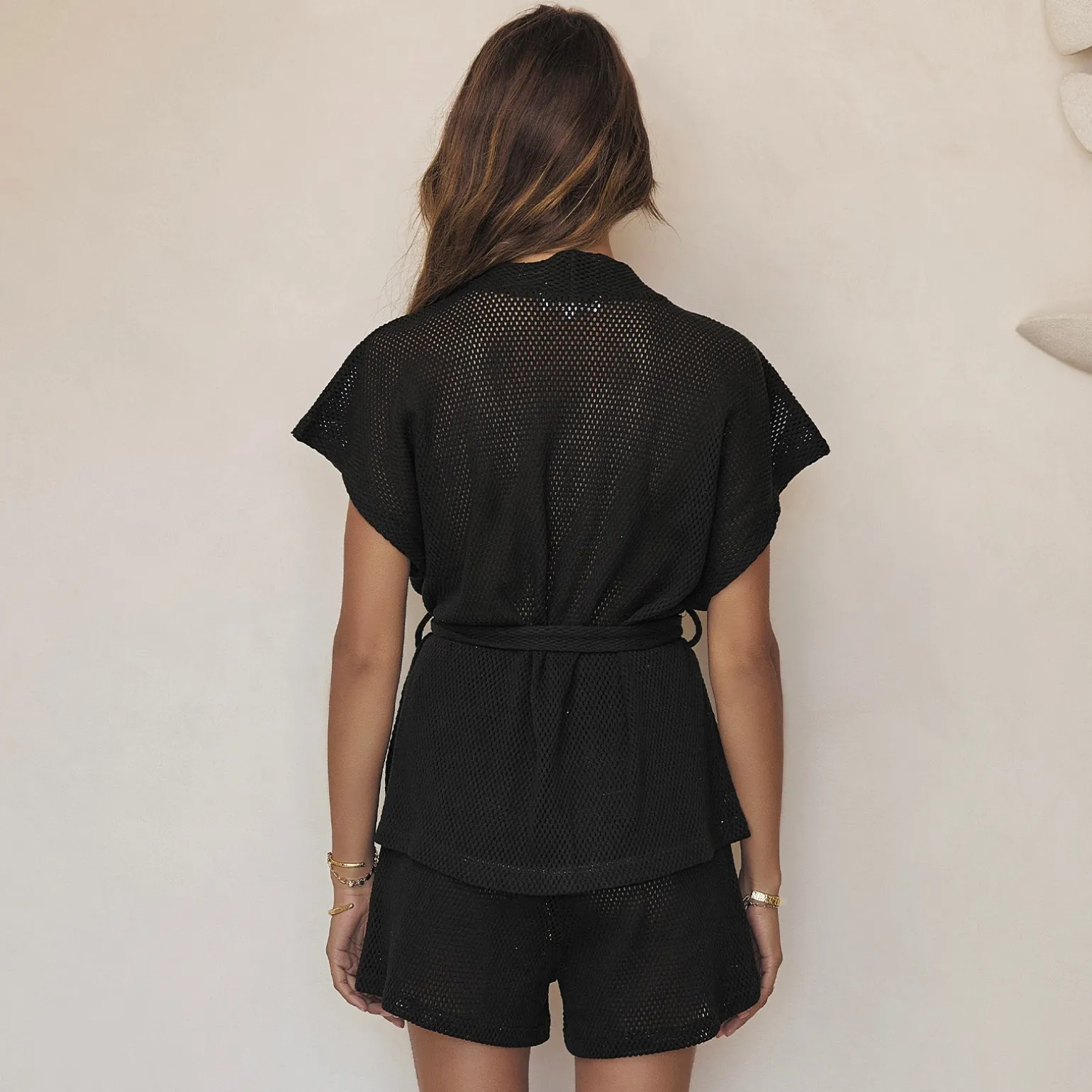 Palermo Shorts Set - Liquorice