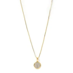 Piccolo Two Tone Charm Necklace