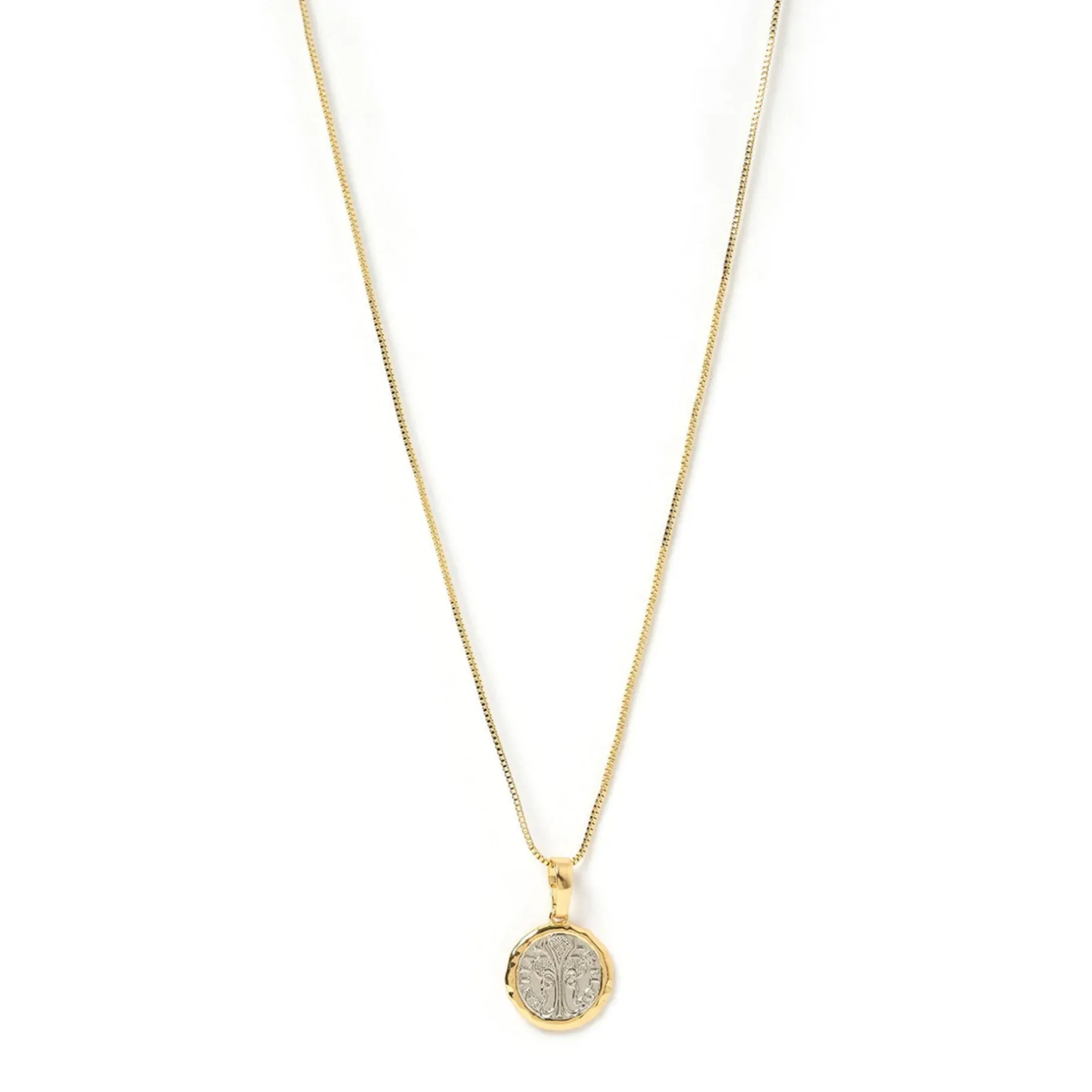Piccolo Two Tone Charm Necklace