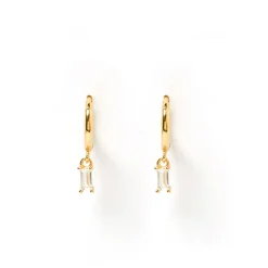 Pip Gold Charm Earrings