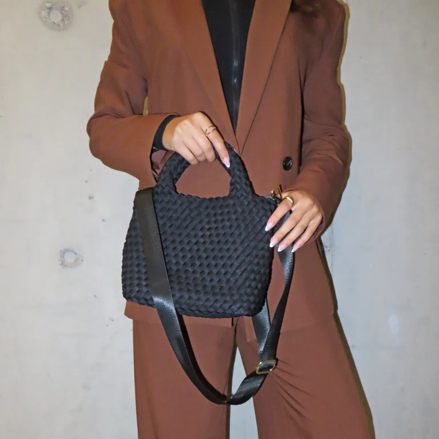 Pippa Hand Bag - Black