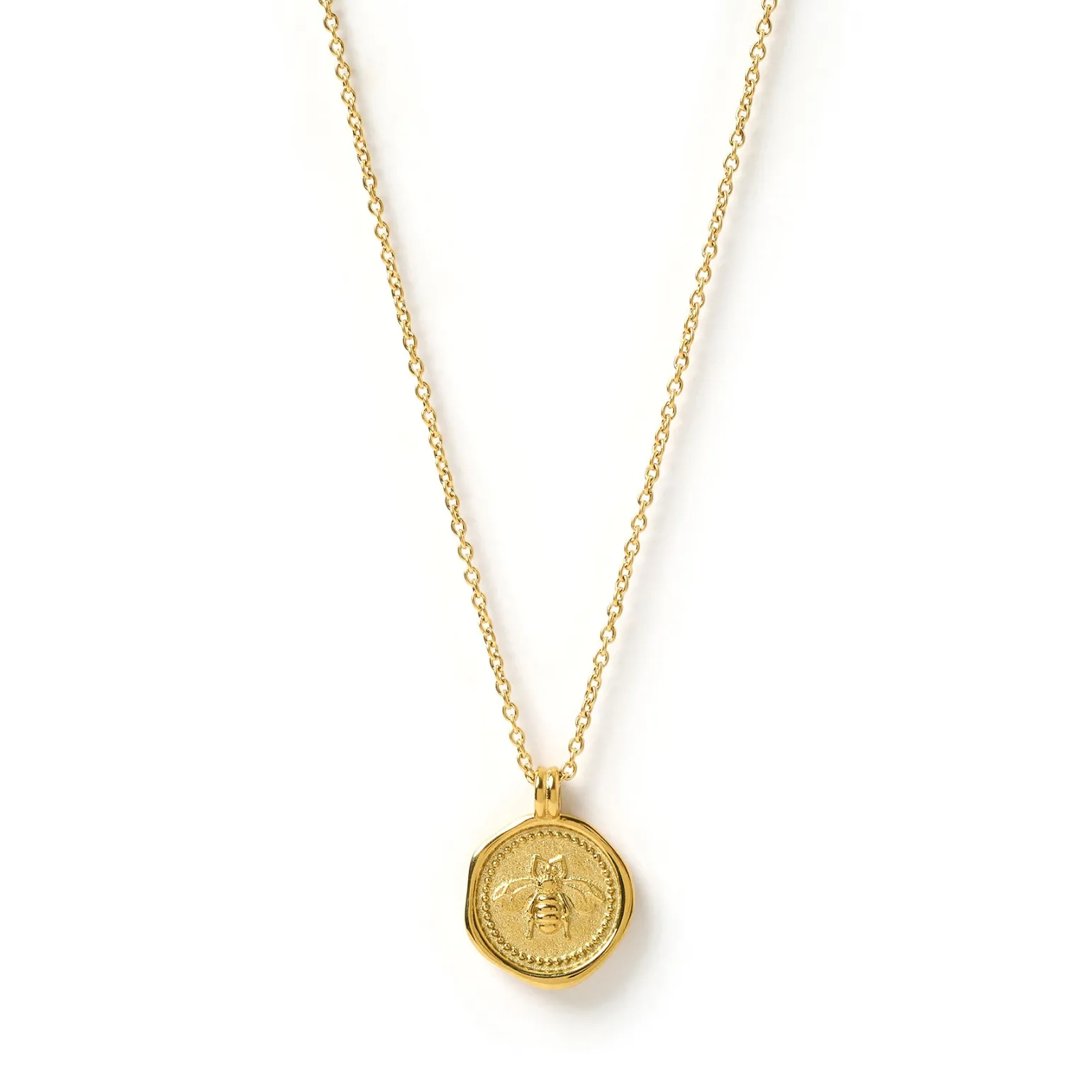 Queen Bee Gold Necklace