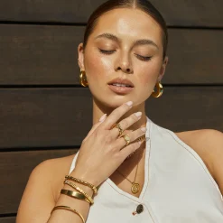 Queen Bee Gold Necklace