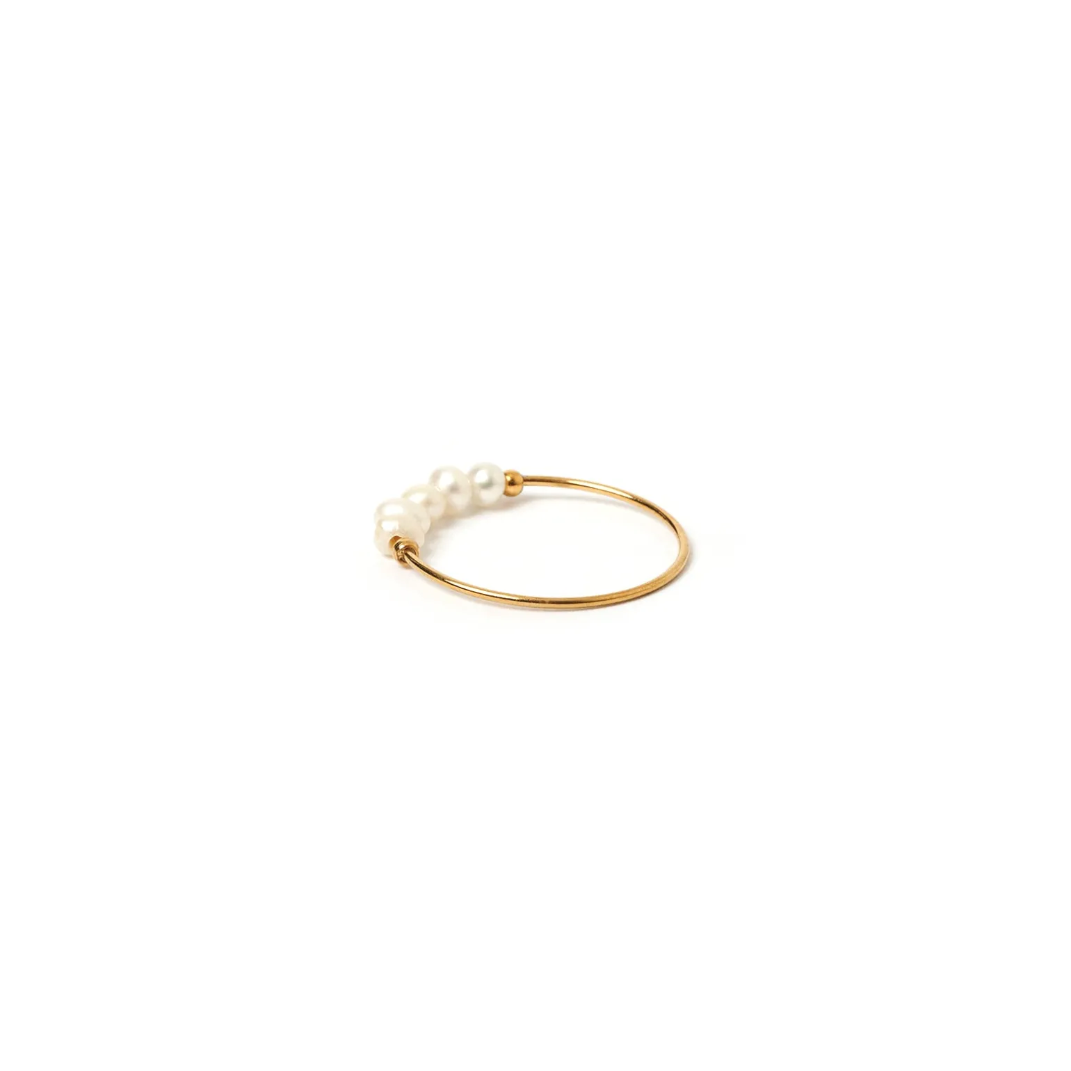 Remi Gold and Pearl Ring