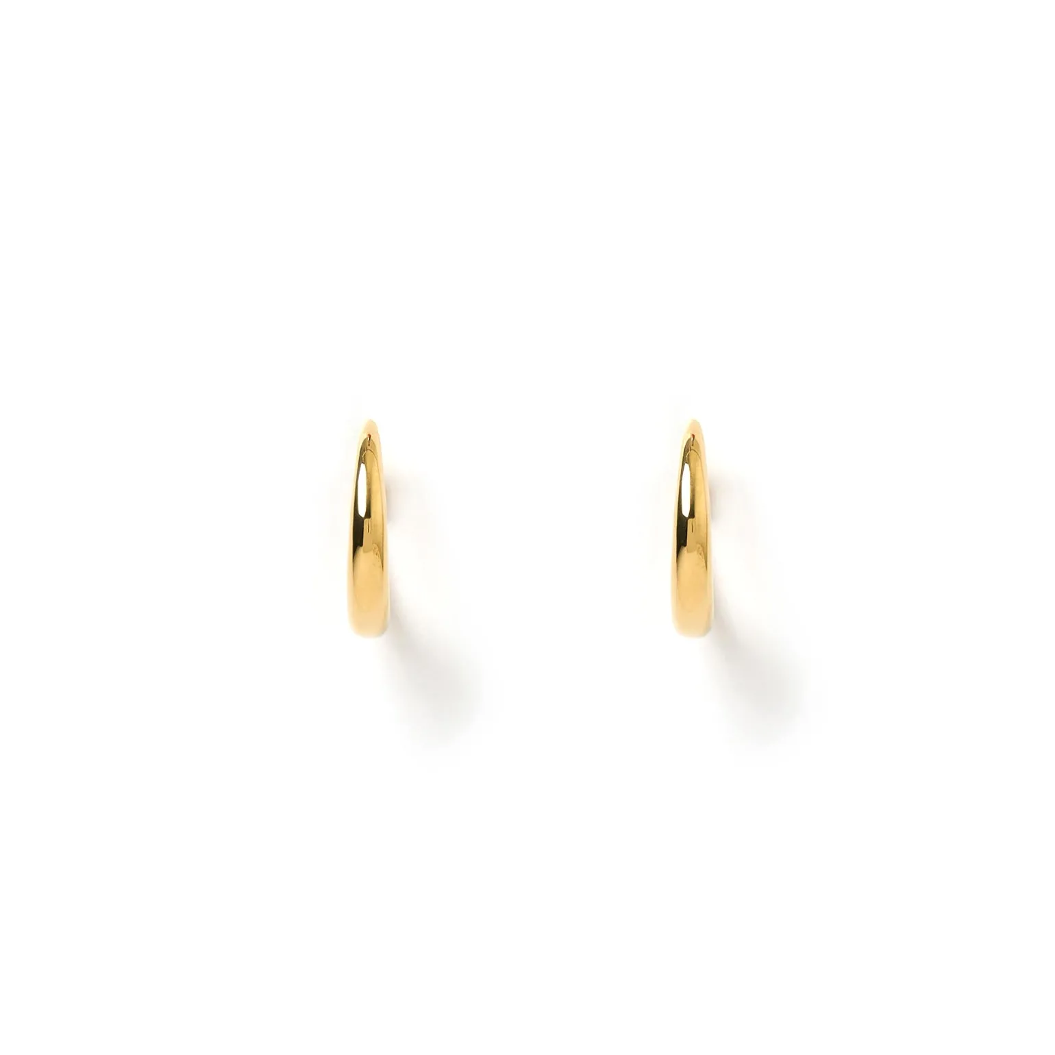 Riley Gold Hoop Earrings - Small