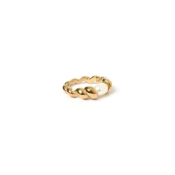 Riviera Gold and Pearl Ring
