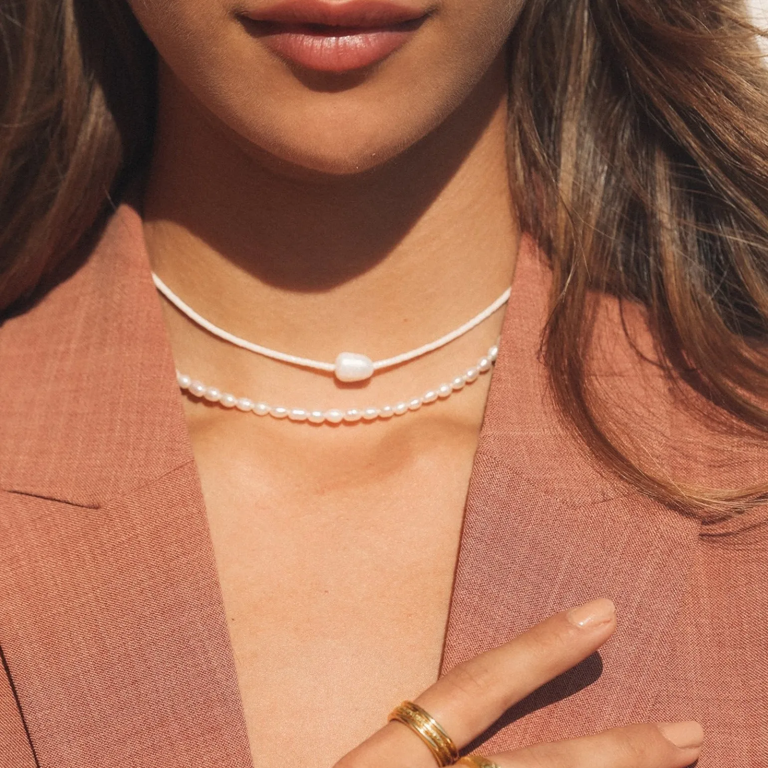 Romeo Pearl Necklace