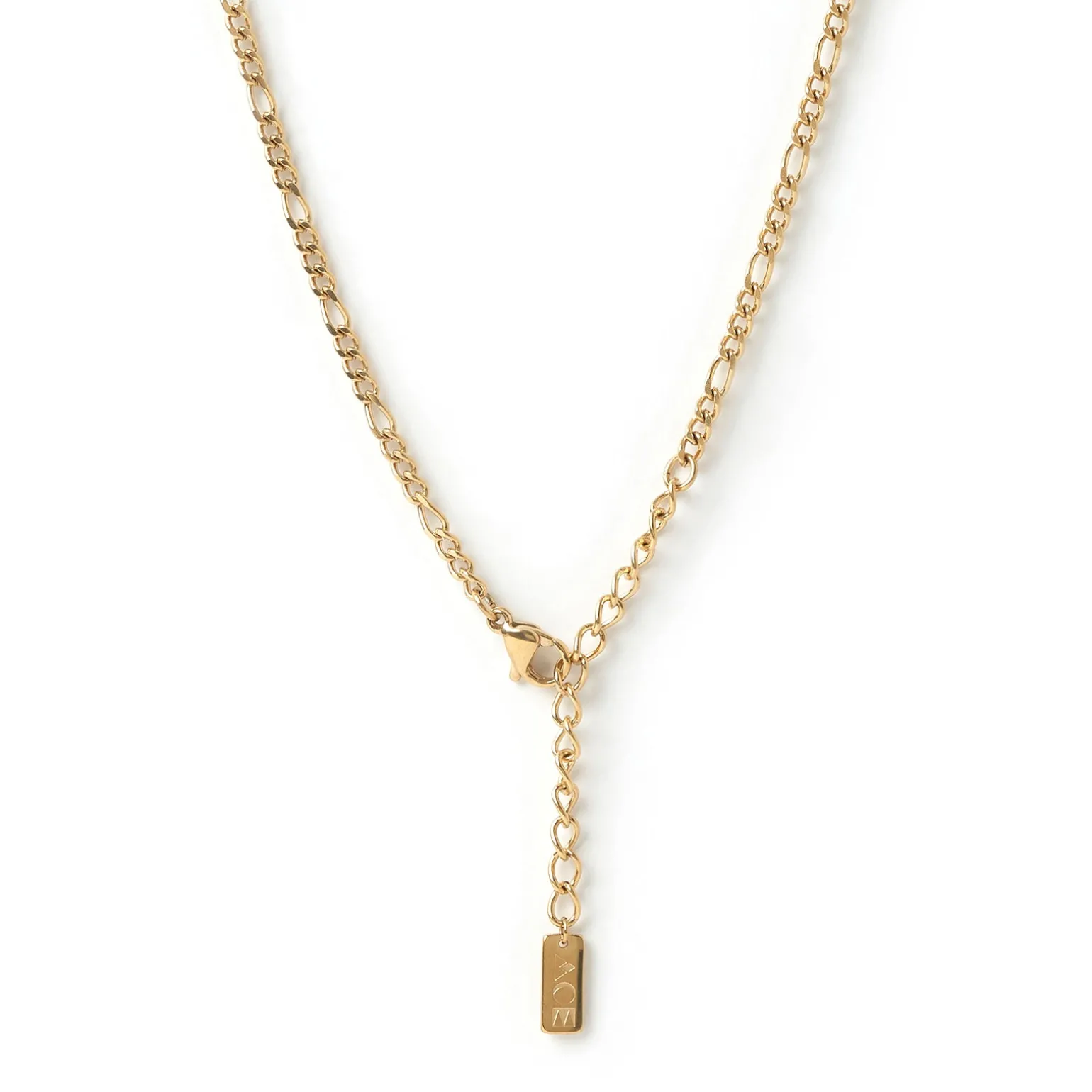 Rose Heart Necklace - Gold