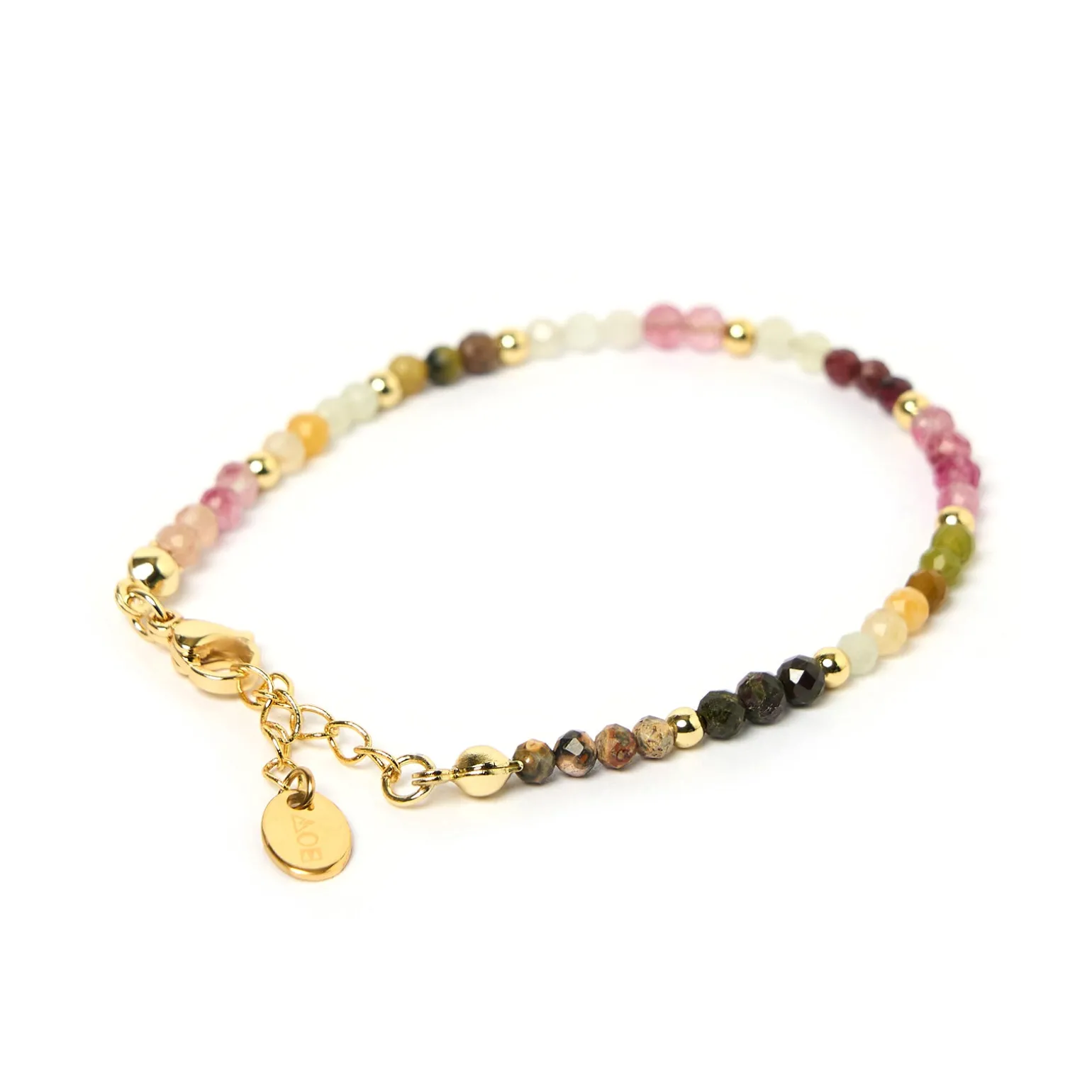Saffron Gemstone Bracelet