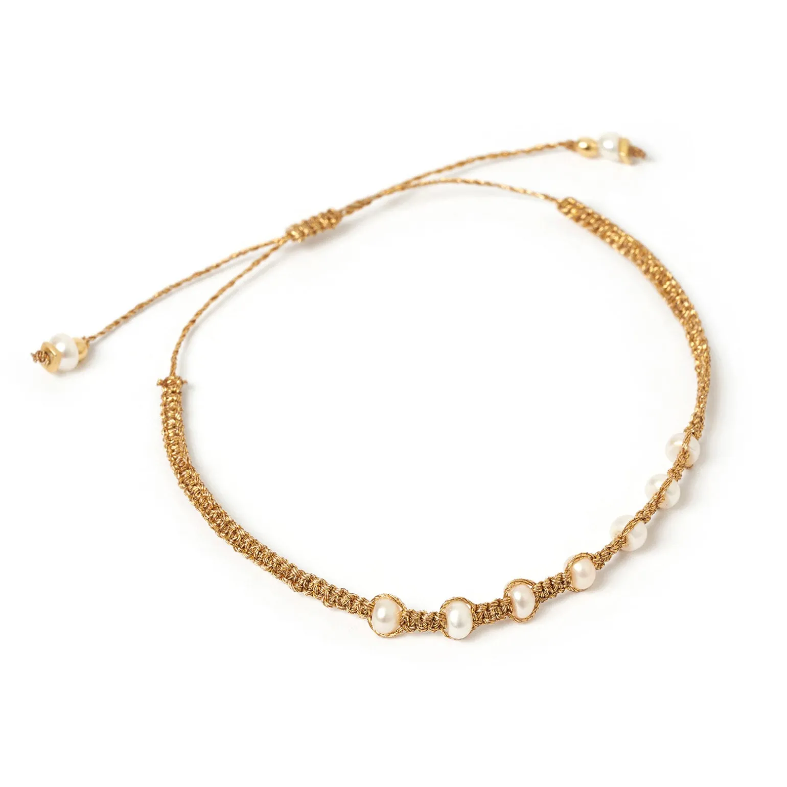 Safi Pearl and Gold Bracelet