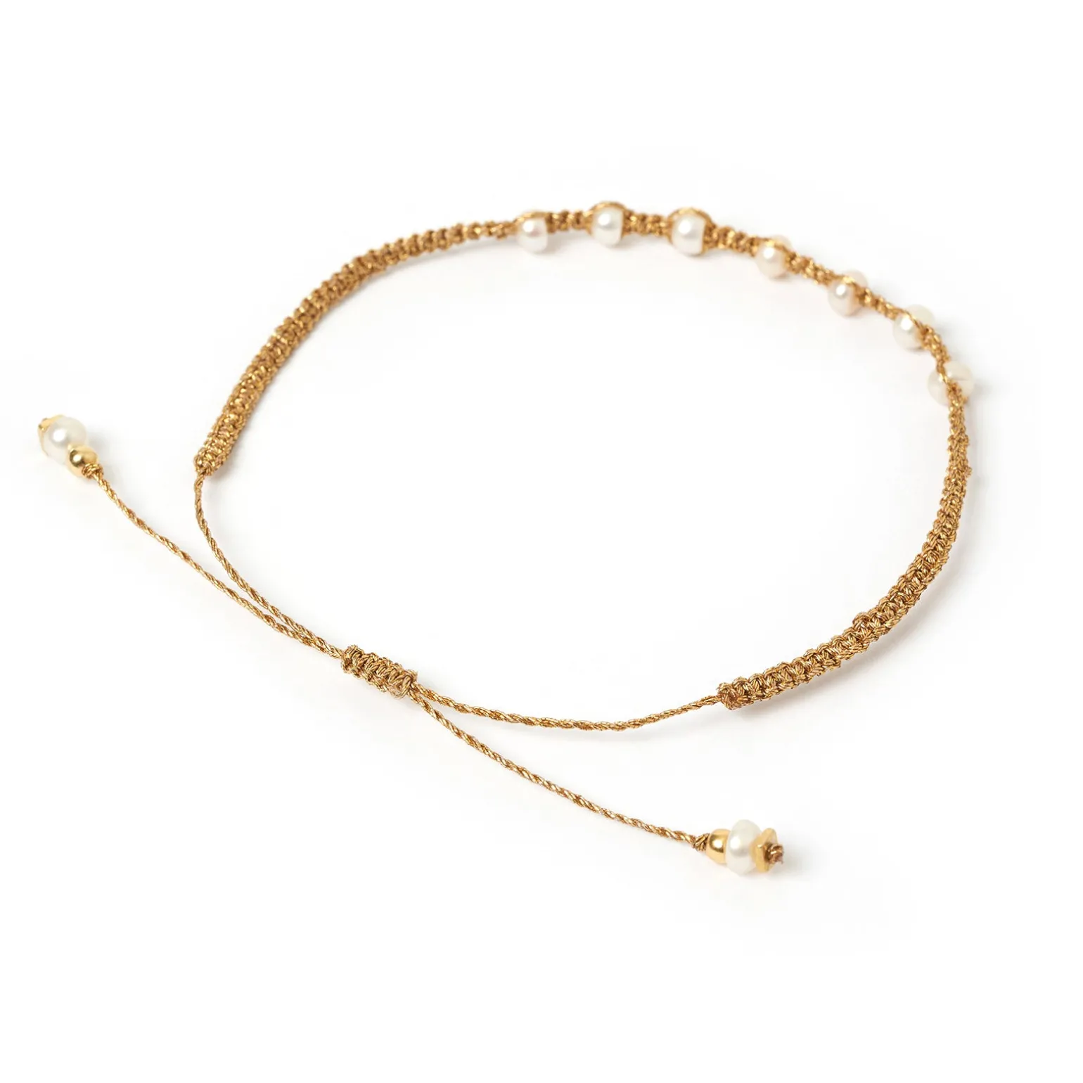 Safi Pearl and Gold Bracelet