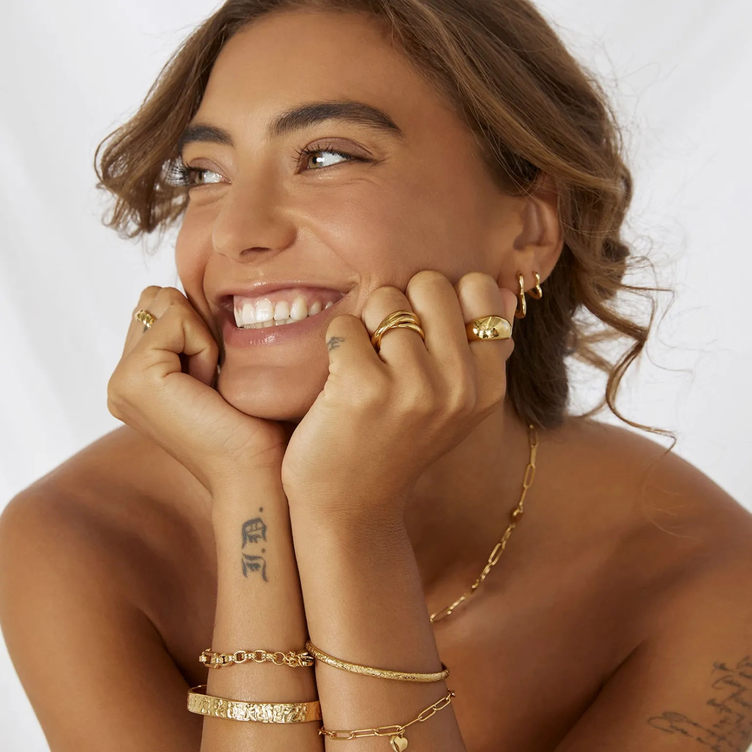 Sasha Trio Ring - Gold