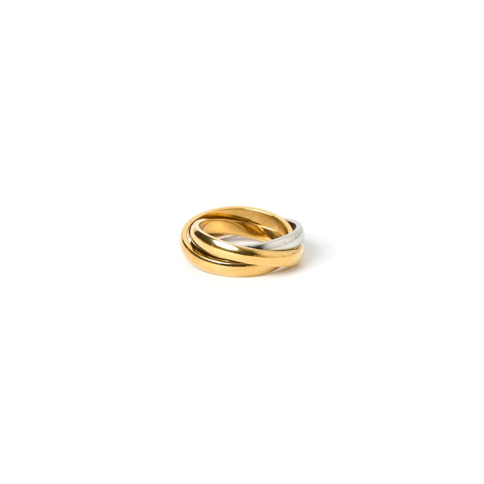 Sasha Trio Ring - Two Tone