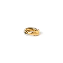 Sasha Trio Ring - Two Tone